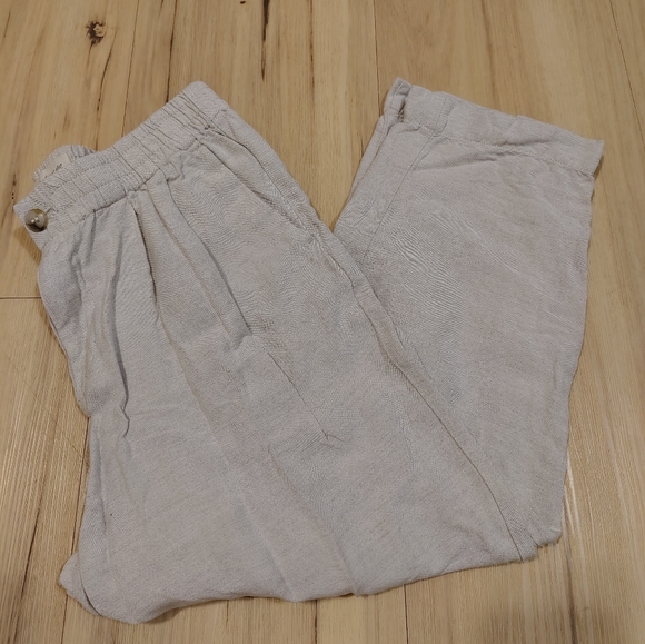 Madewell Pants - Madewell Linen Blend Capris